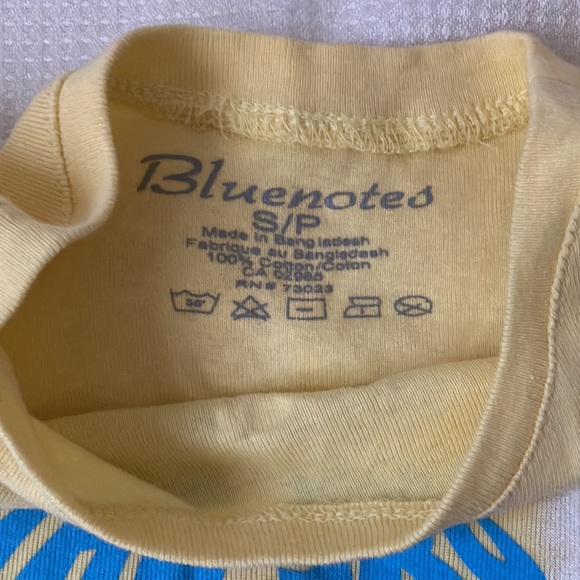 Yellow graphic ‘The Sky is the Limit’ long t-shirt - Picture 3 of 6